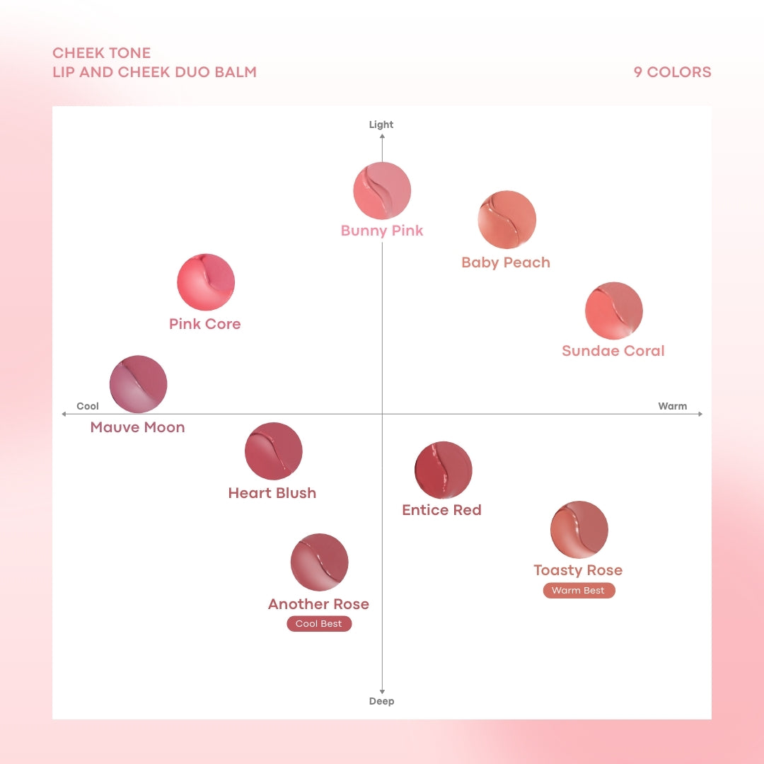 Cheek Tone Lip and Cheek Duo Balm