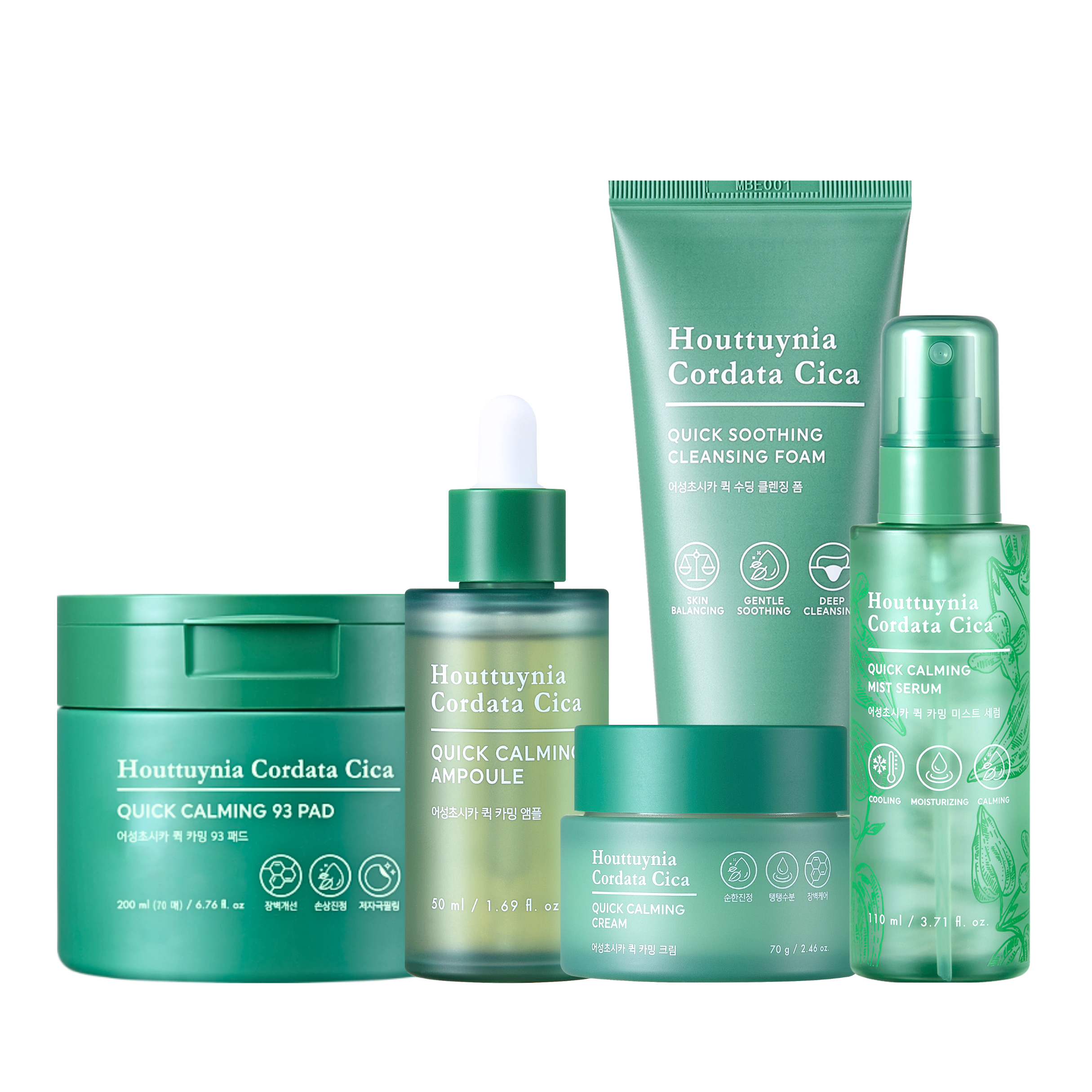 Houttuynia Cordata Cica 5 Step Set