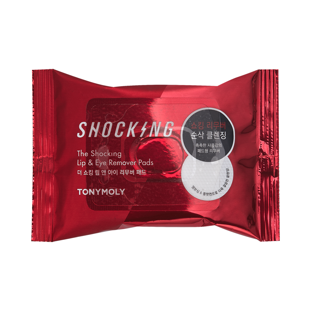 The Shocking Lip & Eye Remover Pads 30 sheets