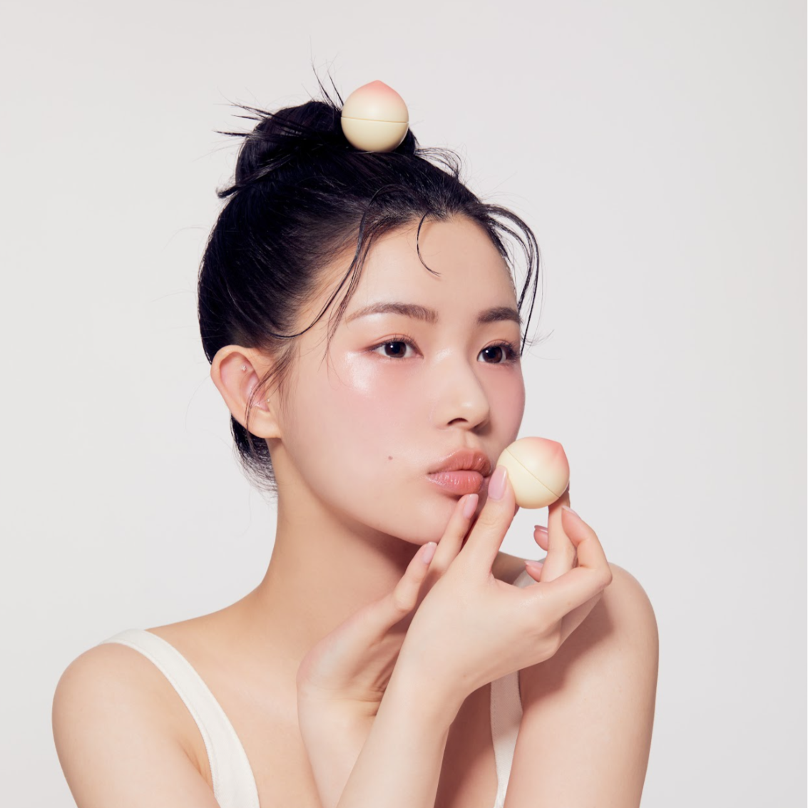 Mini Peach Lip Balm