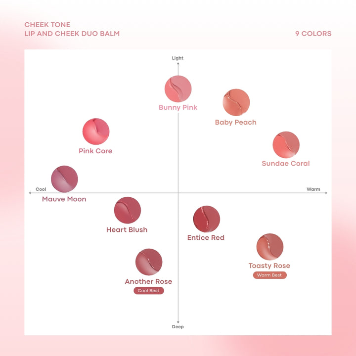 Cheek Tone Lip and Cheek Duo Balm