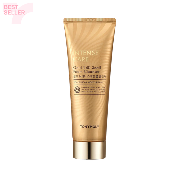Intense Care Gold 24k Snail Foam Cleanser