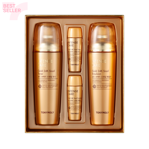 Intense Care Gold 24k Snail 2 Skincare Set