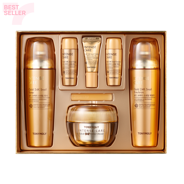 Intense Care Gold 24k Snail 3 Skincare Set