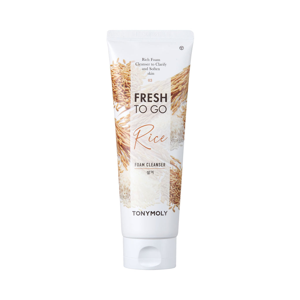Fresh To Go Rice Foam Cleanser – TONYMOLY