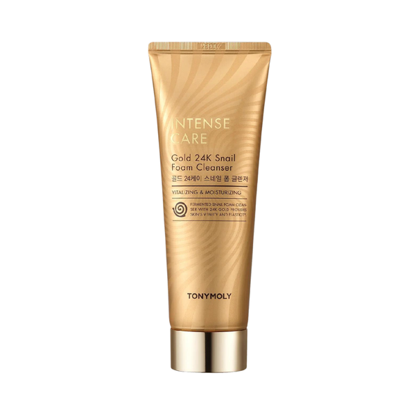 Intense Care Gold 24k Snail Foam Cleanser