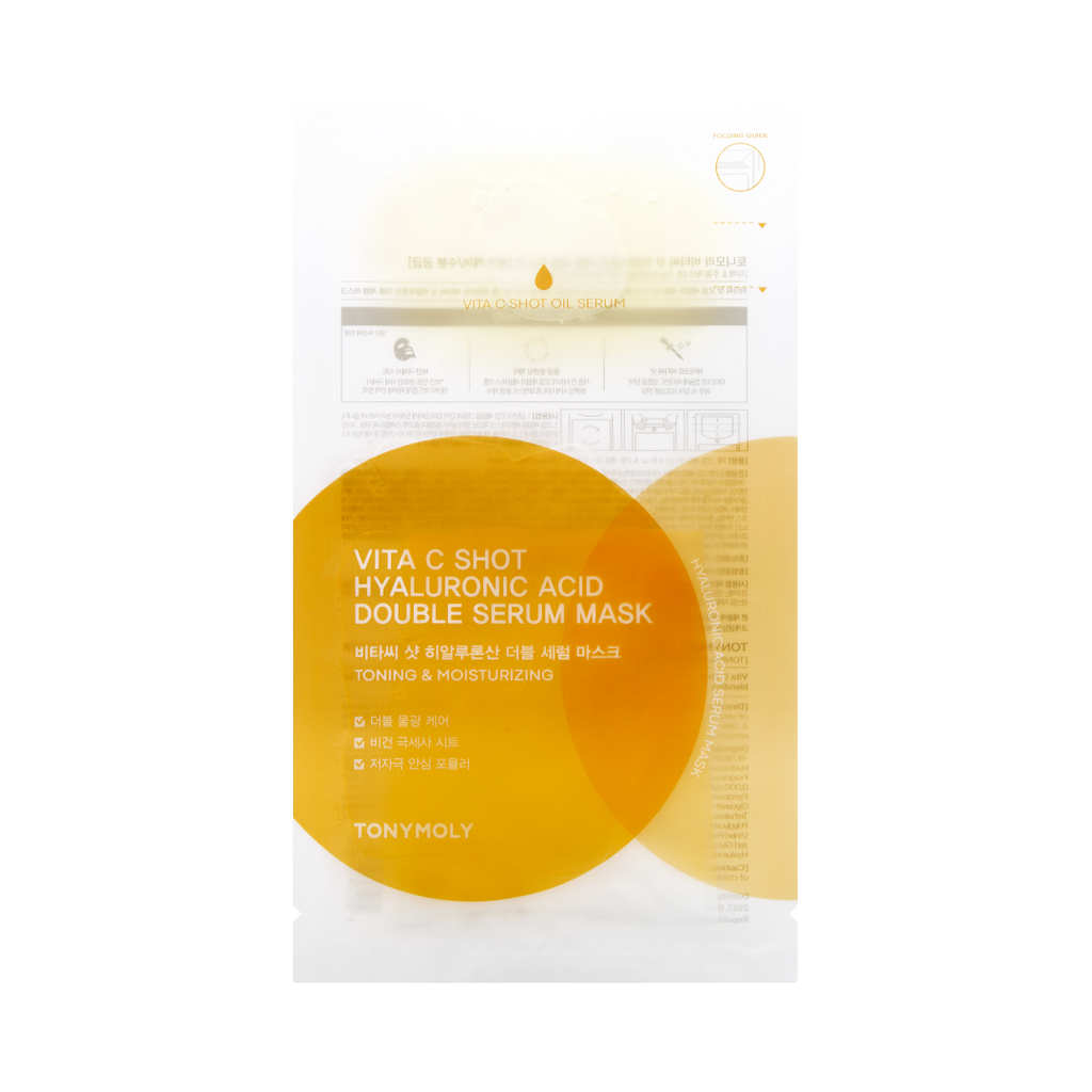 Double Serum Mask Vita Shot Hyaluronic Acid – TONYMOLY