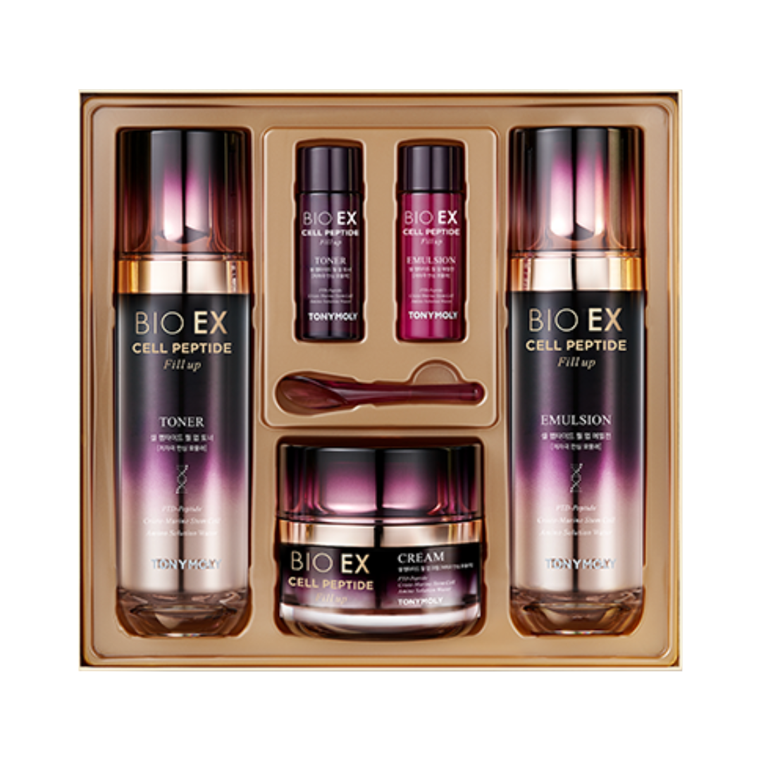 Bio Ex Cell Peptide Fill Up Skincare Set