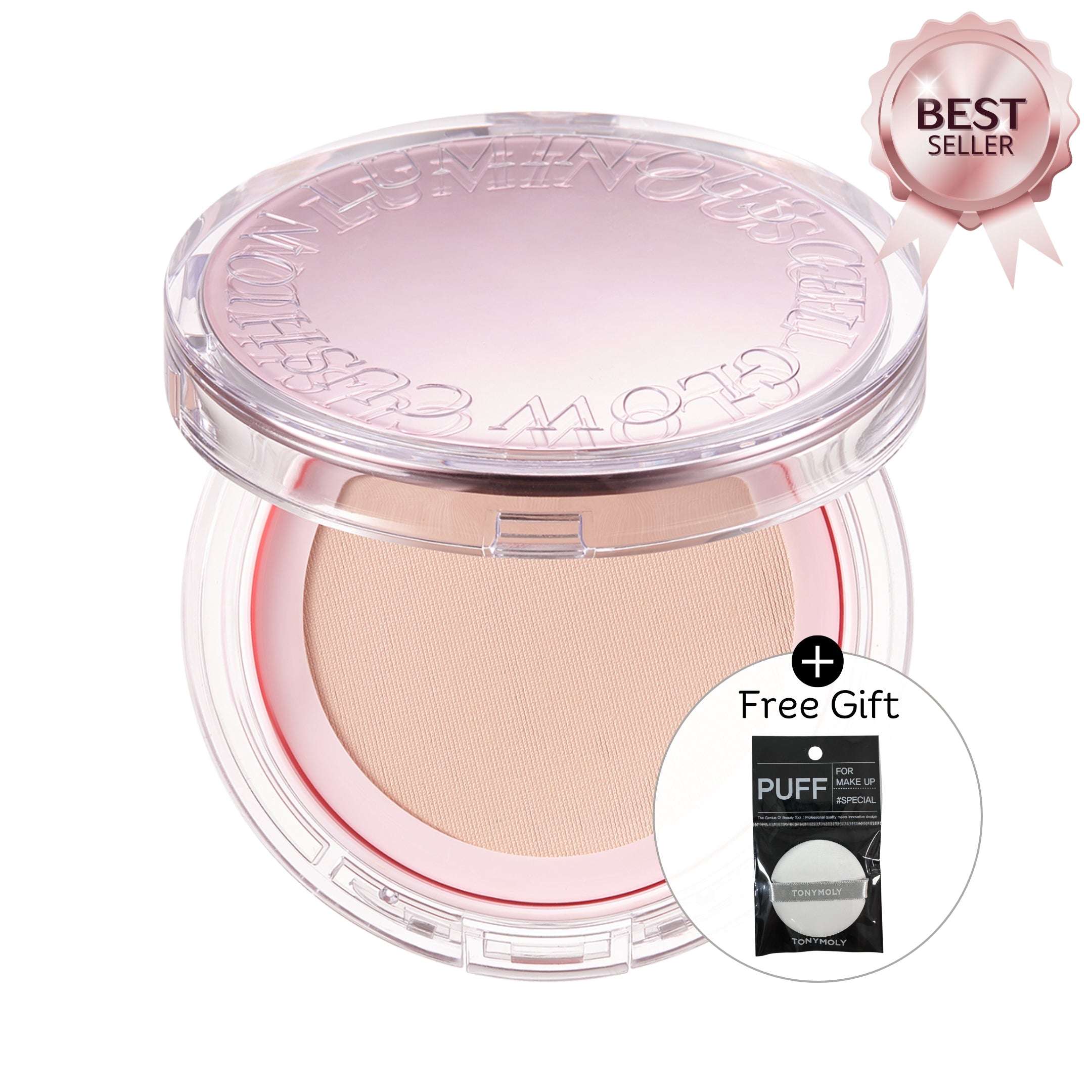 My Luminous Gel Glow Cushion + FREE MAKE UP PUFF