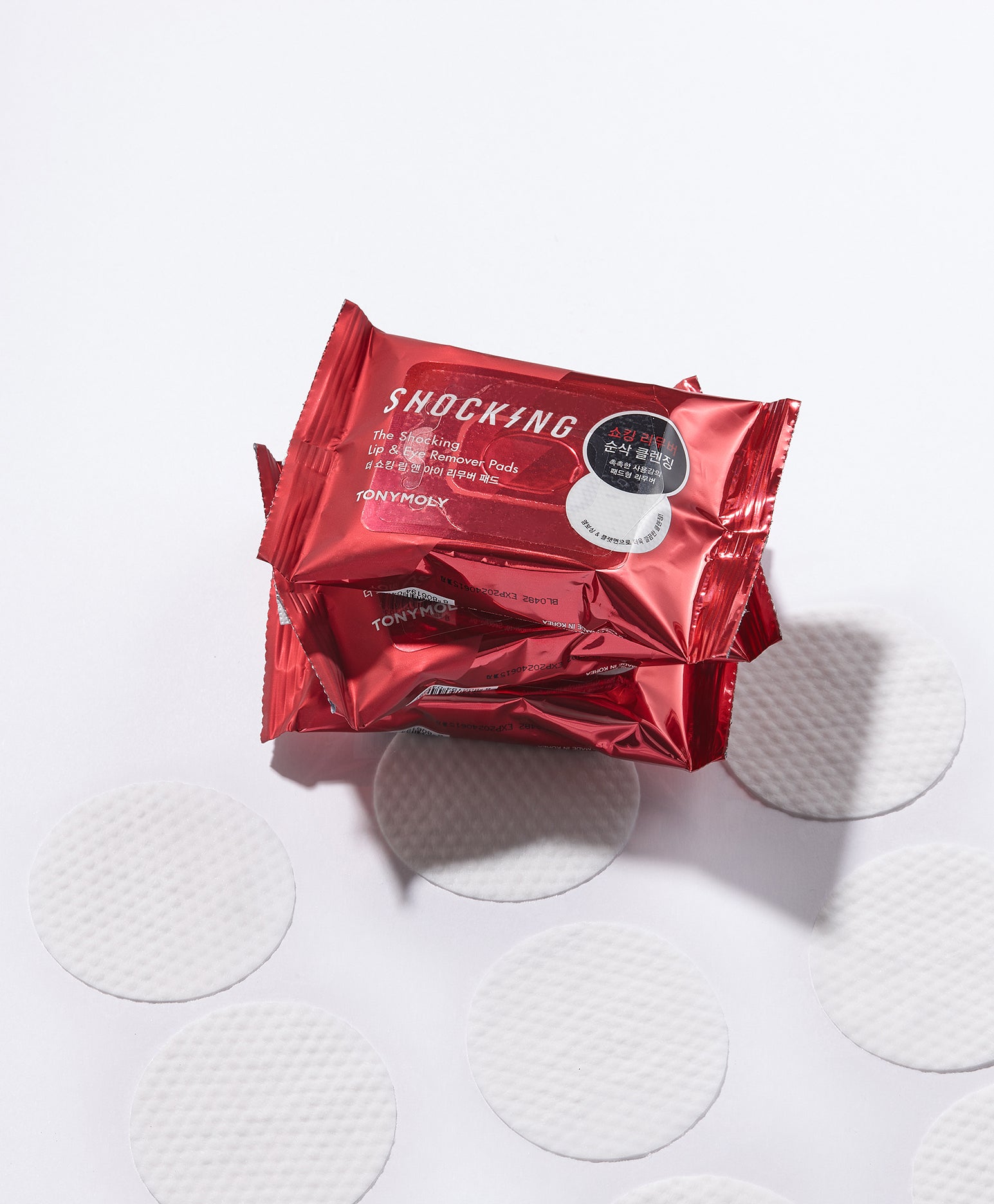 The Shocking Lip & Eye Remover Pads 30 sheets