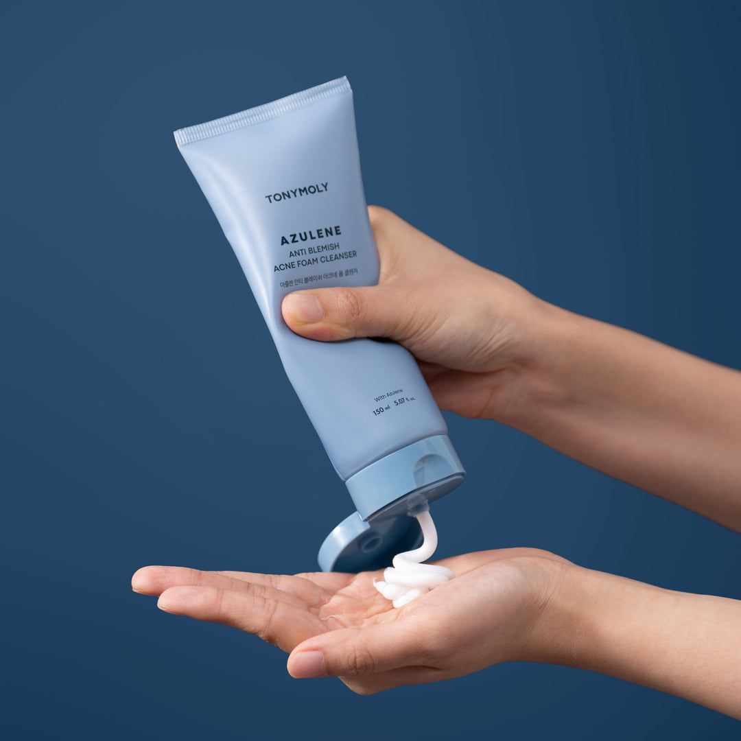 Azulene Anti Blemish Acne Foam Cleanser