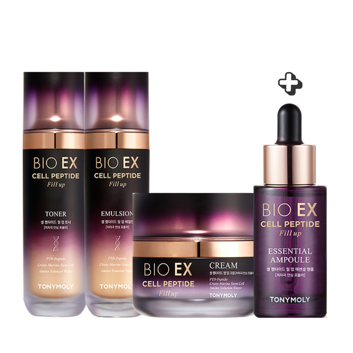 Bio Ex Cell Peptide Fill Up 3 Step Set + Ampoule (Gift)