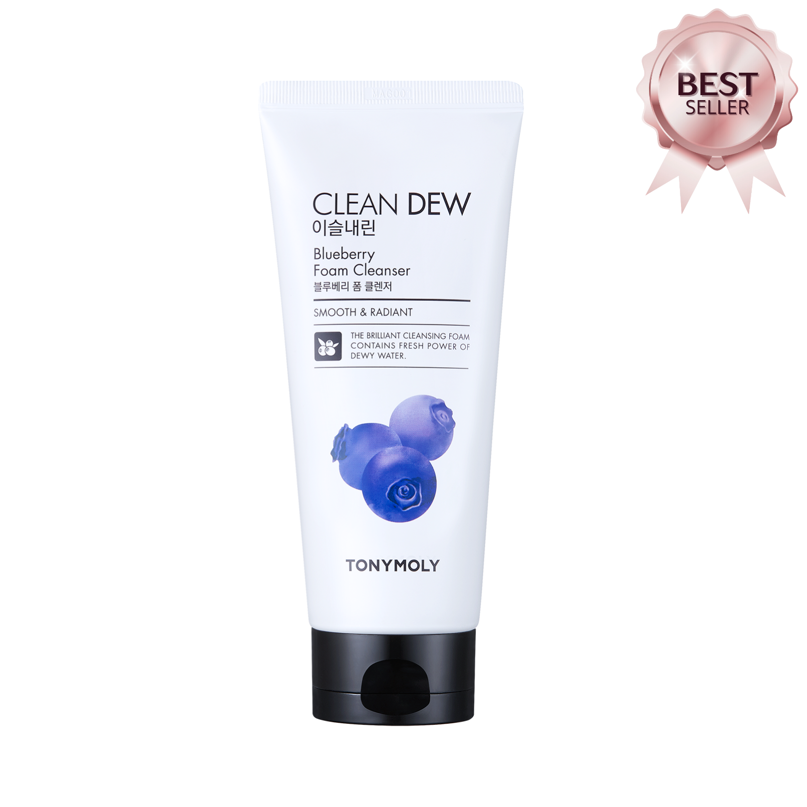 Clean Dew Foam Cleanser - Blueberry