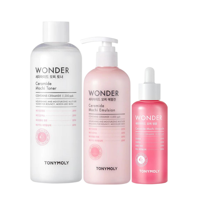 Wonder Ceramide Mochi Ampoule 3 Step Set