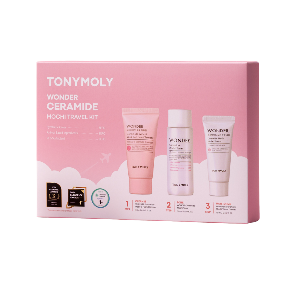 Wonder Ceramide Mochi Travel Kit – TONYMOLY