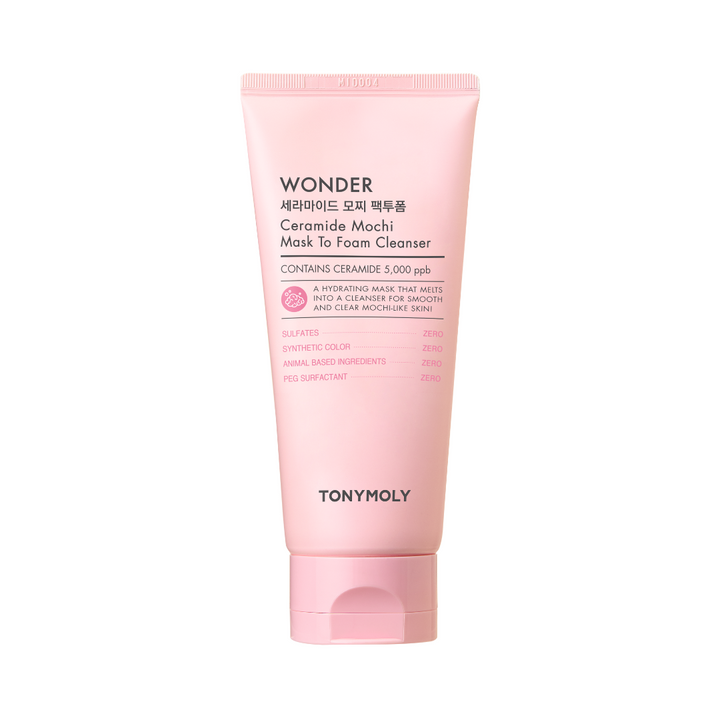 Wonder Ceramide Mochi Pack To Foam Cleanser