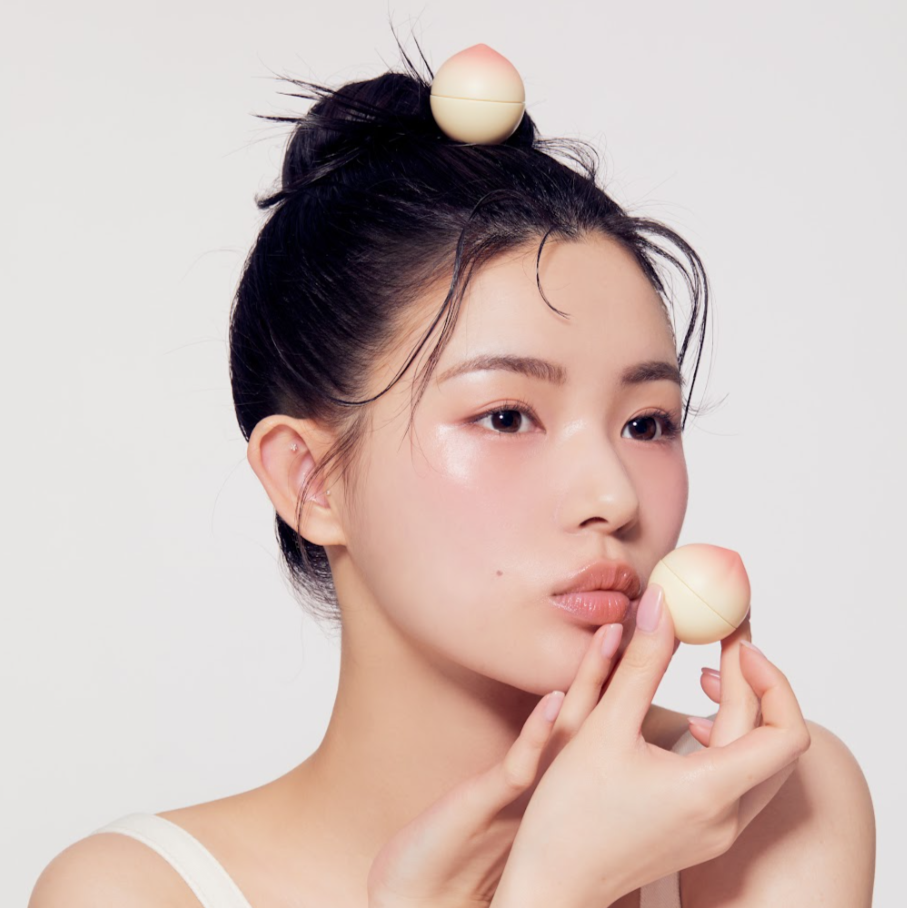 Mini Peach Lip Balm